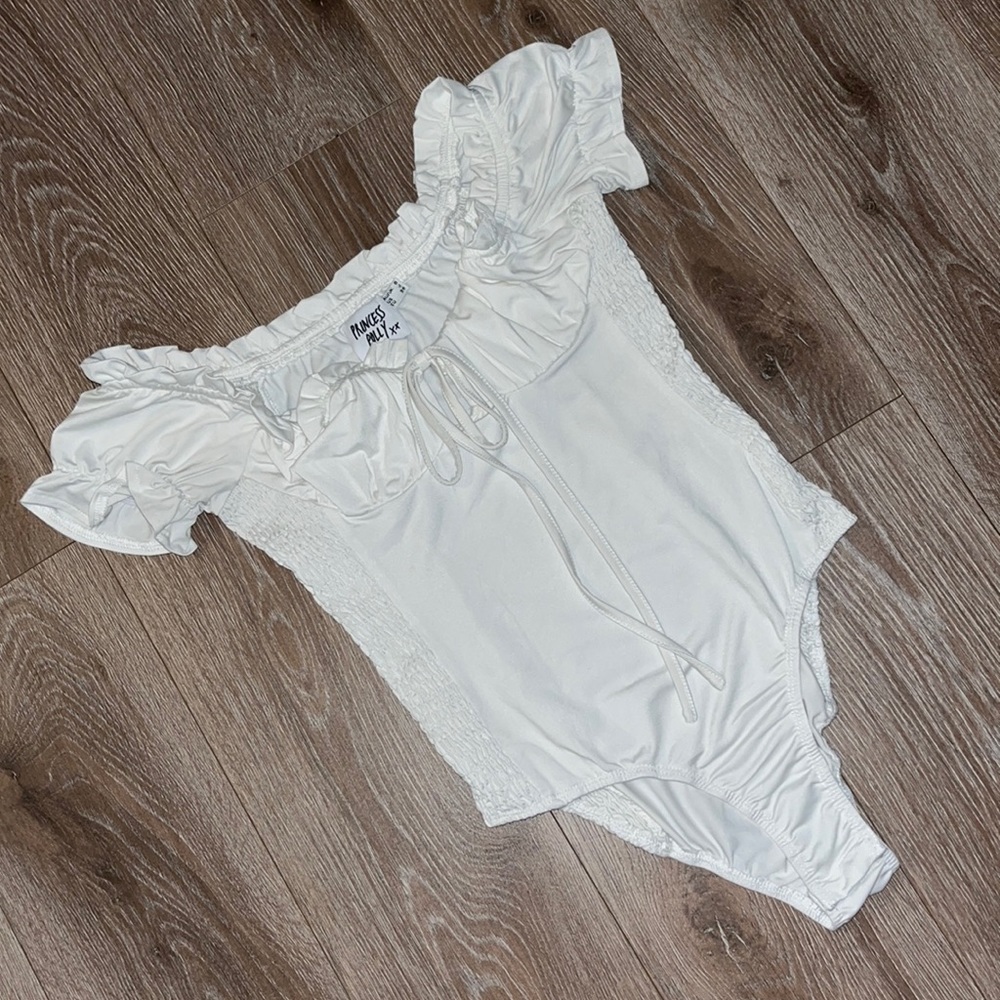 Princess Polly white bodysuit